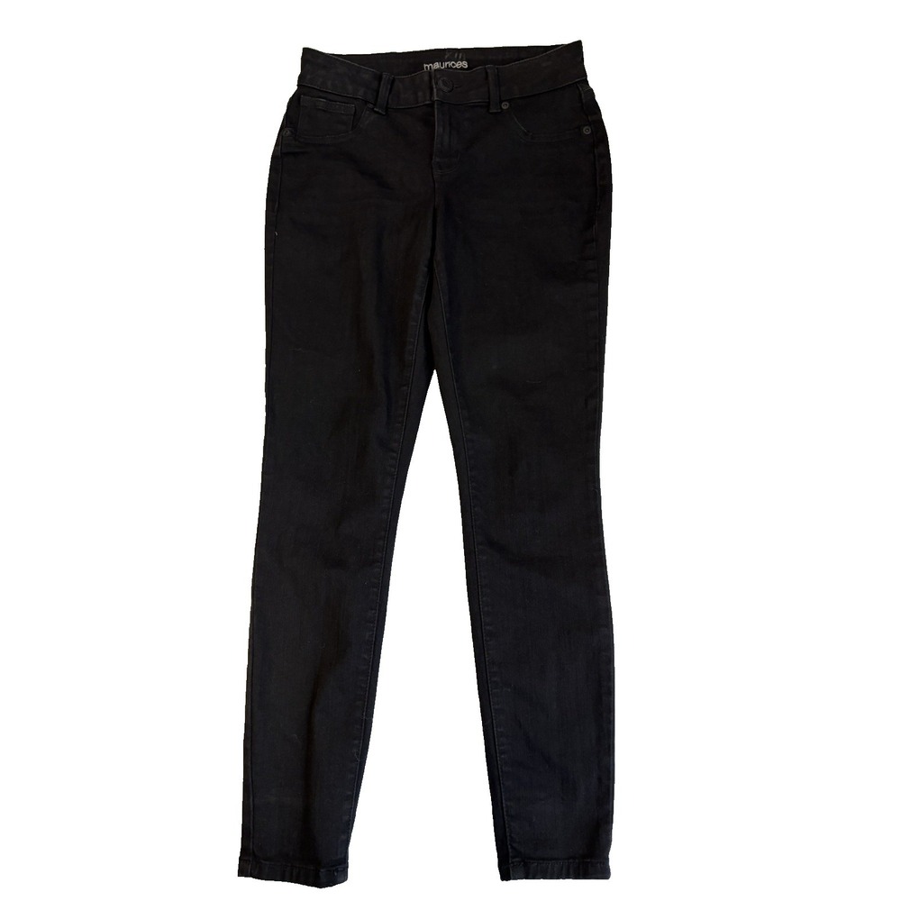 Maurice's Women's Small Sexy Black Denim Jeans Urban Streetwear Slimming Baddie